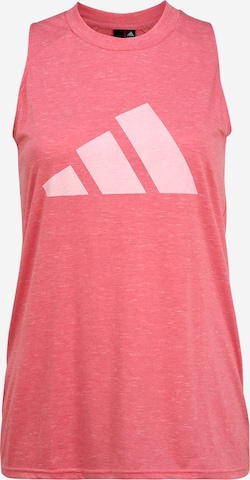 ADIDAS PERFORMANCE Sport top - rózsaszín: elől