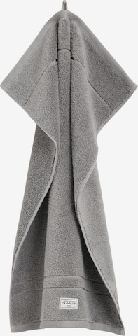 Serviette GANT en gris : devant