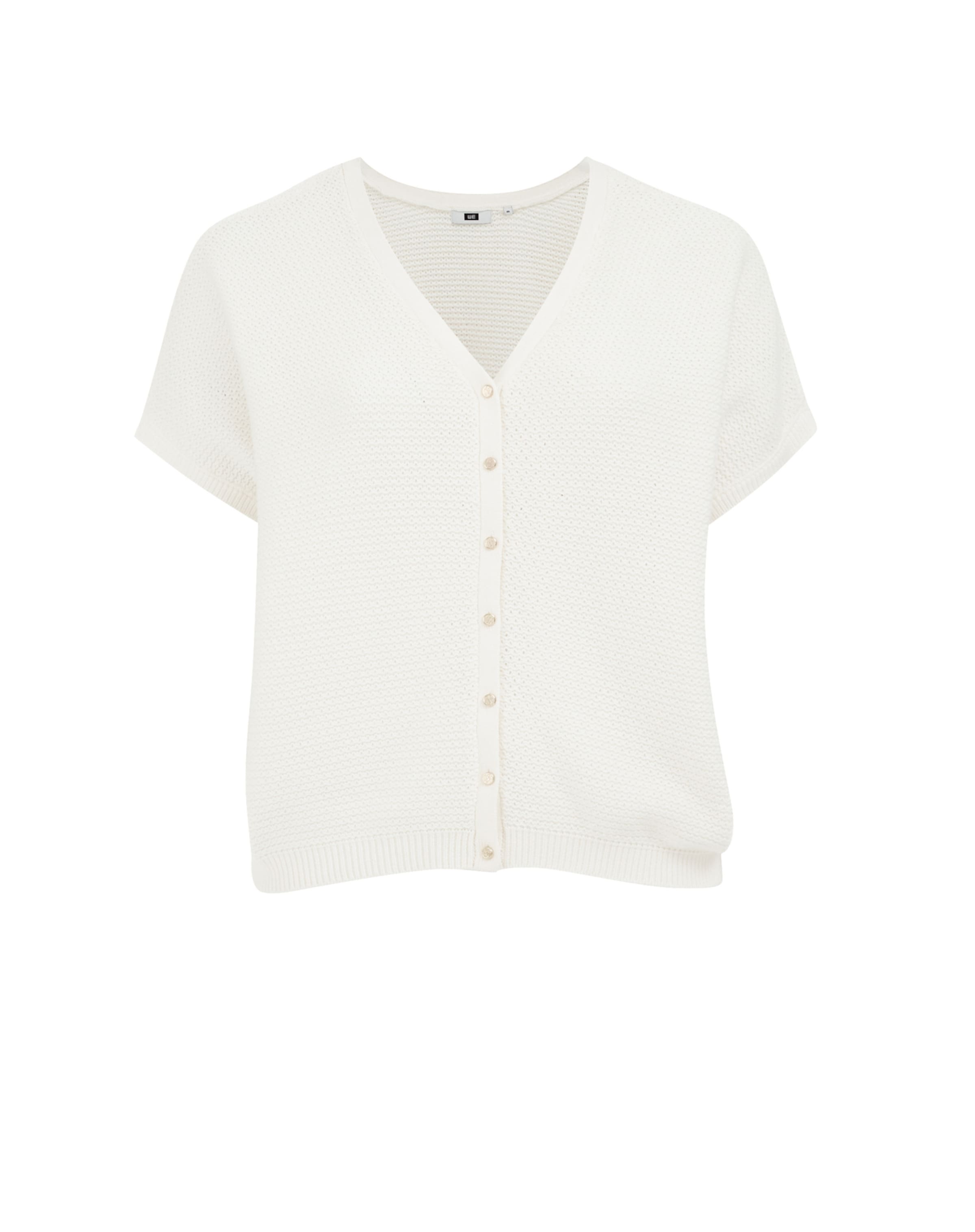 WE Fashion Cardigan i hvid: forside