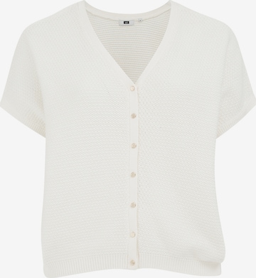 WE Fashion Neuletakki värissä valkoinen: etupuoli