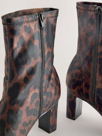 Next Enkellaarsjes 'Forever Comfort' in Bruin