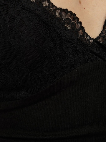 Hiccup Top in Schwarz