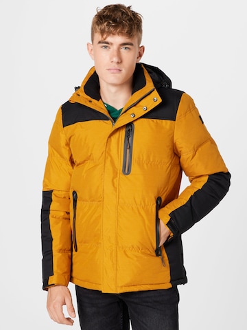 KILLTEC Outdoor jacket in Yellow: front