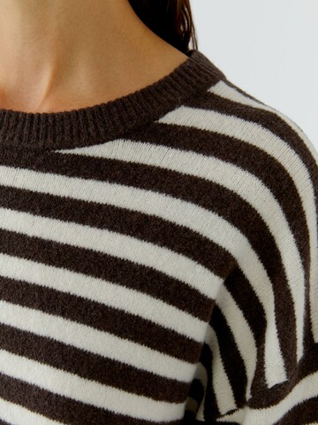 OUI Pullover in Braun