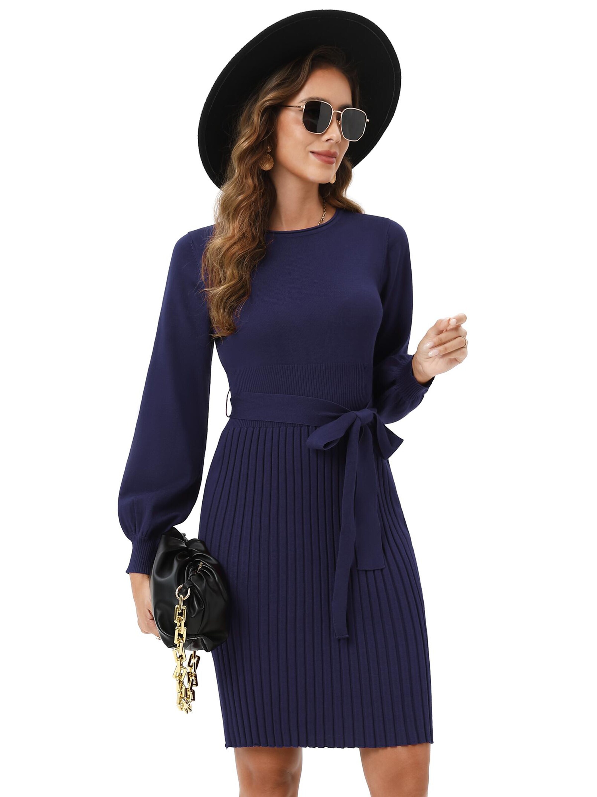 Yesfashion Dress in Blue