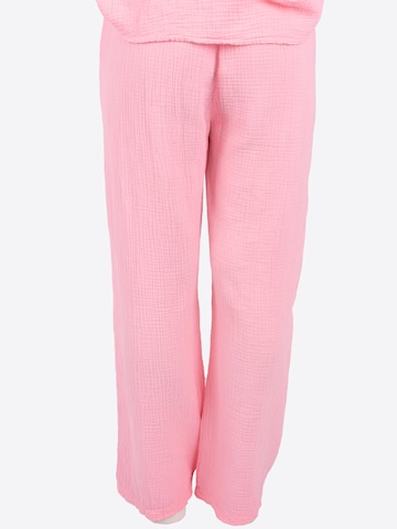 Seasons of April Wide leg Broek 'Ines' in Roze