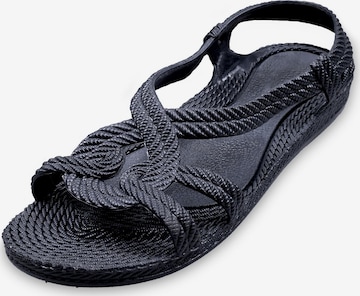 Brasileras - Sandalias 'Esmirna' en azul: frente