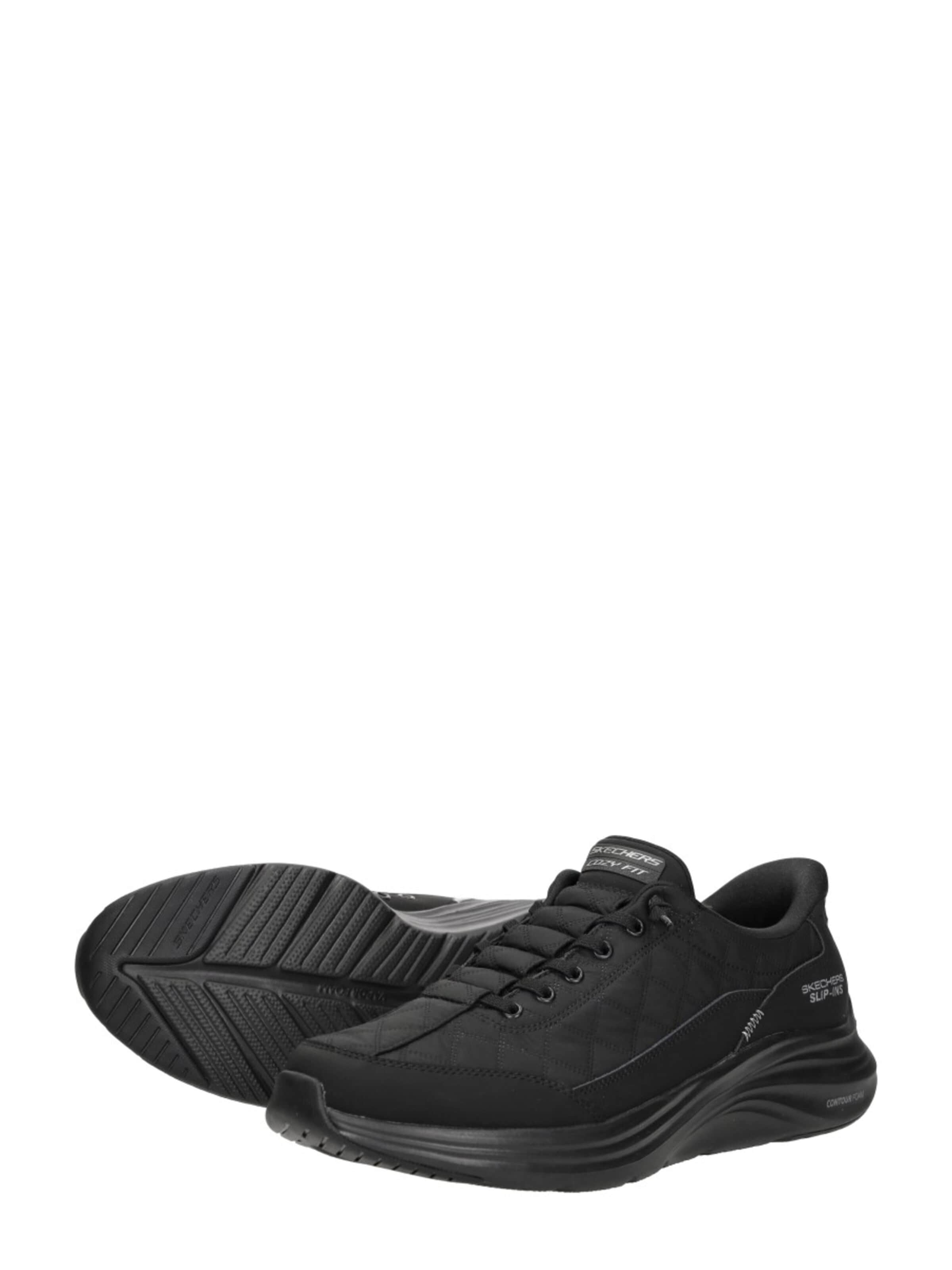 Baskets basses 'Slip-Ins: Contour Foam Cozy Fit' SKECHERS en noir