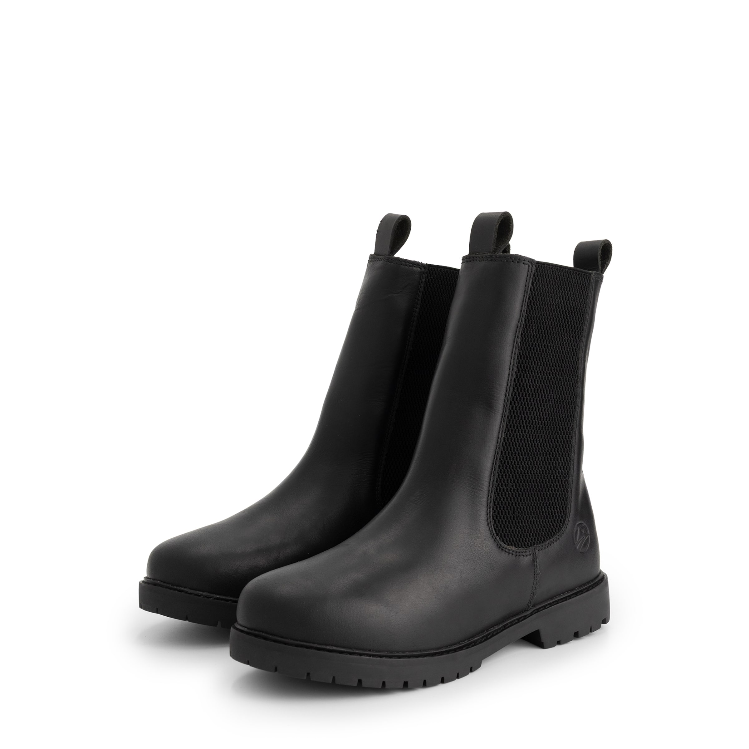 Travelin Chelsea boots 'Herning' in Zwart