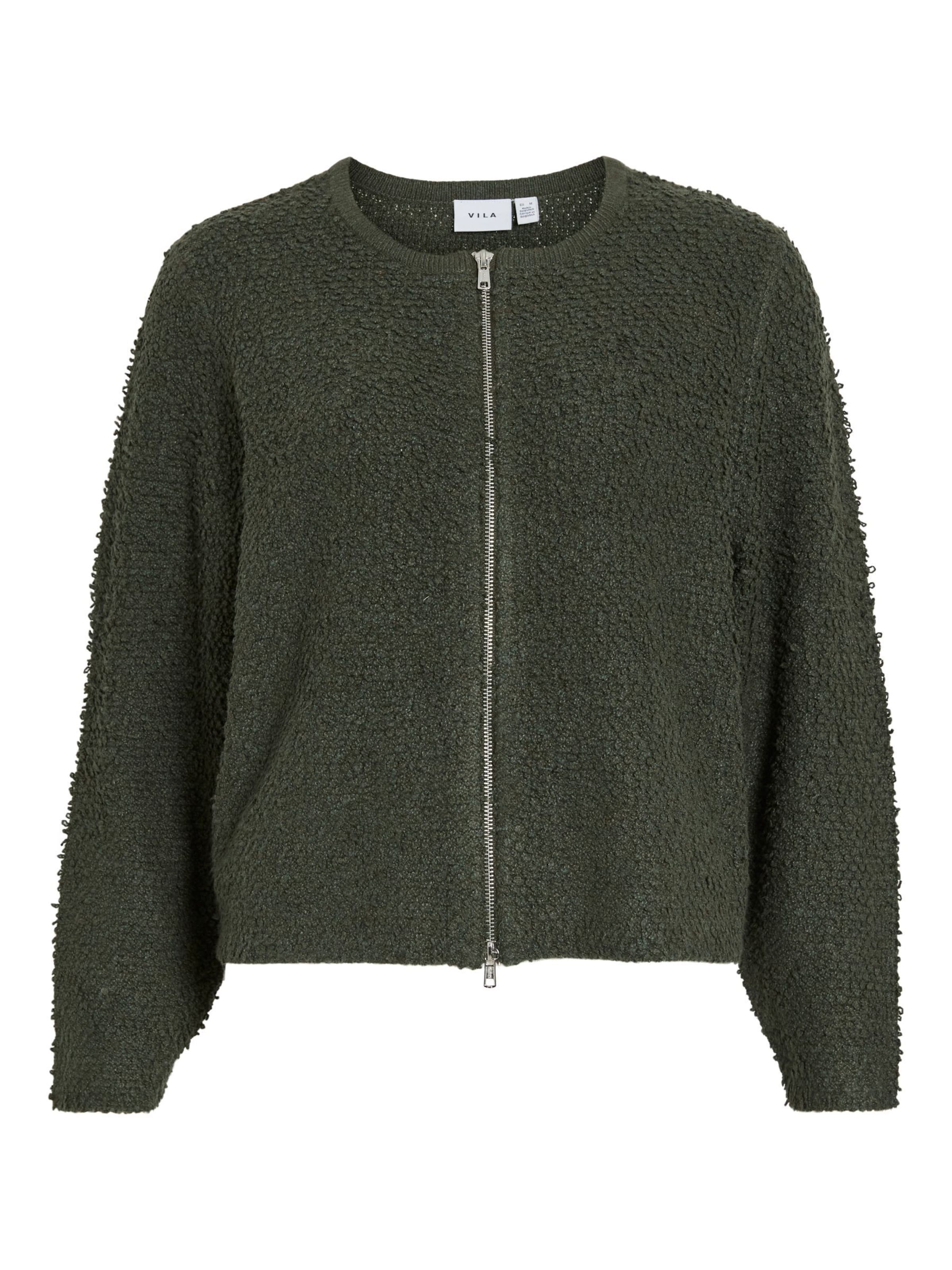 VILA Cardigan 'PAZA' i grøn: forside