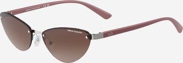 ARMANI EXCHANGE Zonnebril '0AX2049S' in Zilver: voorkant