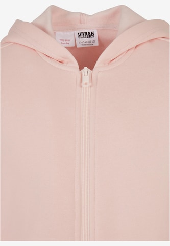 Urban Classics Sweatjacke in Pink