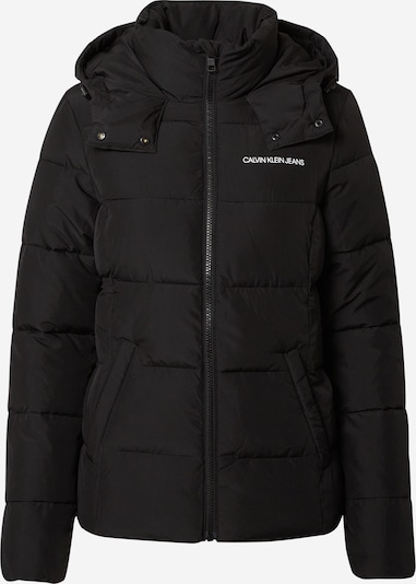 Calvin Klein Veste mi-saison 'Essential' en noir, Vue avec produit