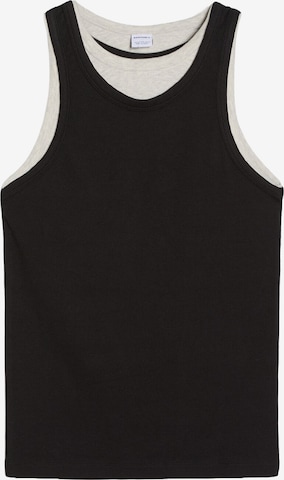 Bershka T-shirt i svart: framsida