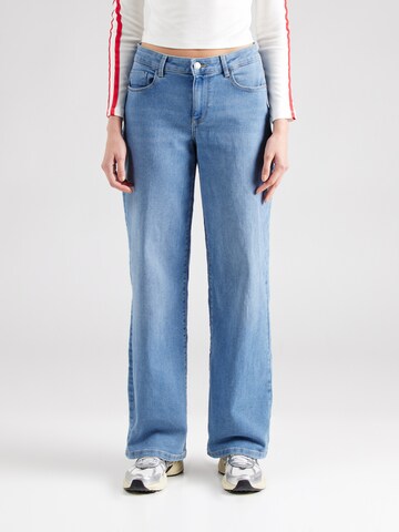 VERO MODA Wide leg Jeans 'VMELLY' i blå: framsida