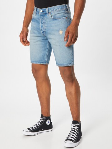 LEVI'S ® - Regular Calças de ganga '501® Original Short' em azul: frente