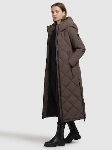 khujo Winter Coat ' GENTI ' in Brown