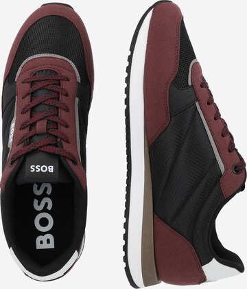 BOSS Black - Zapatillas deportivas bajas 'Kai' en rojo