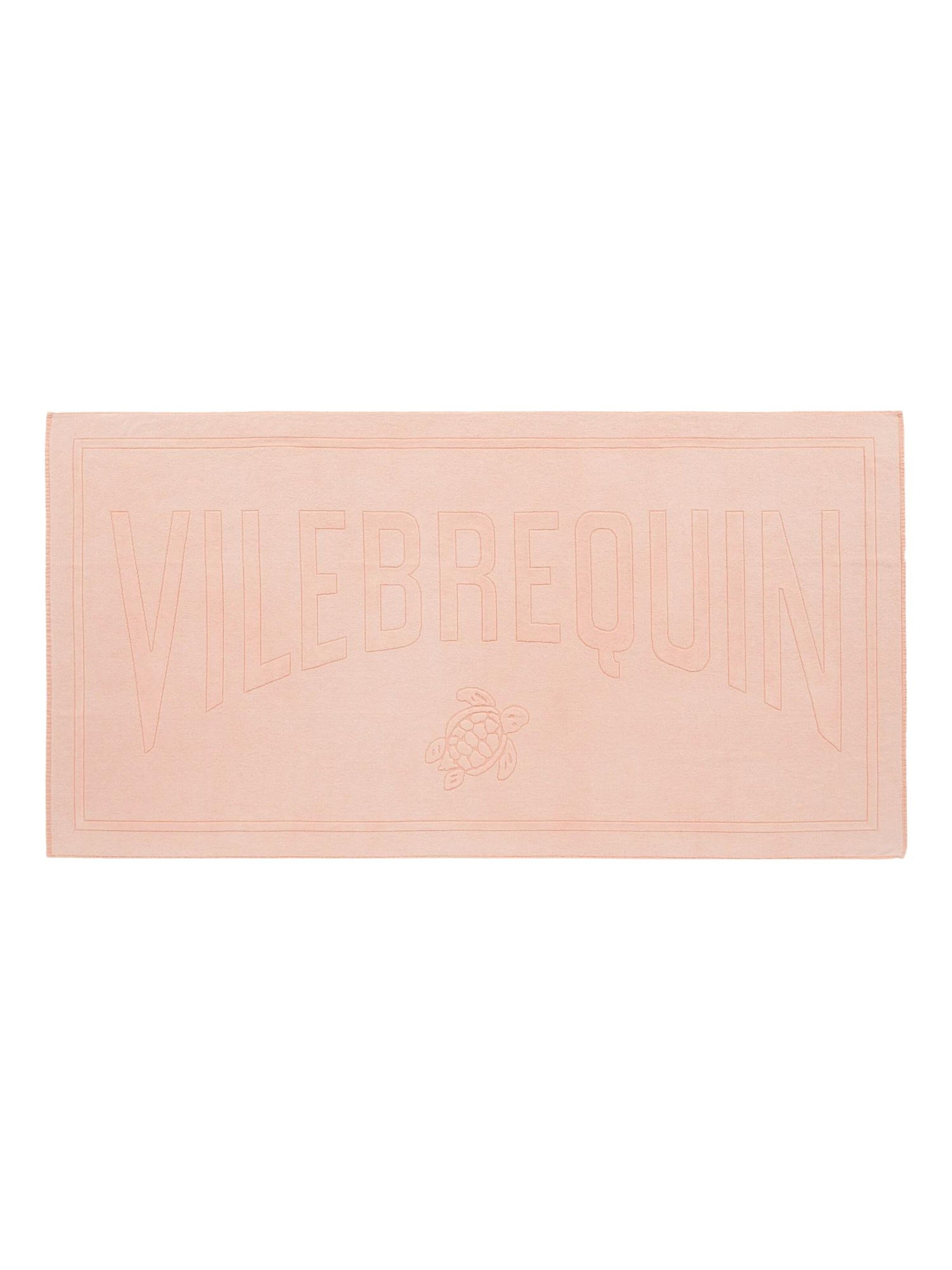 Serviettes Vilebrequin en rose : devant