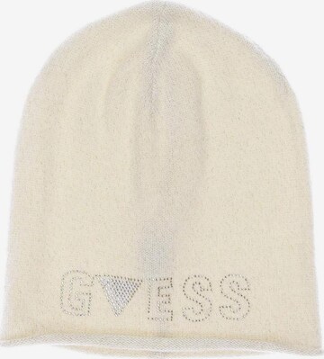 GUESS Hat & Cap in M in White: front