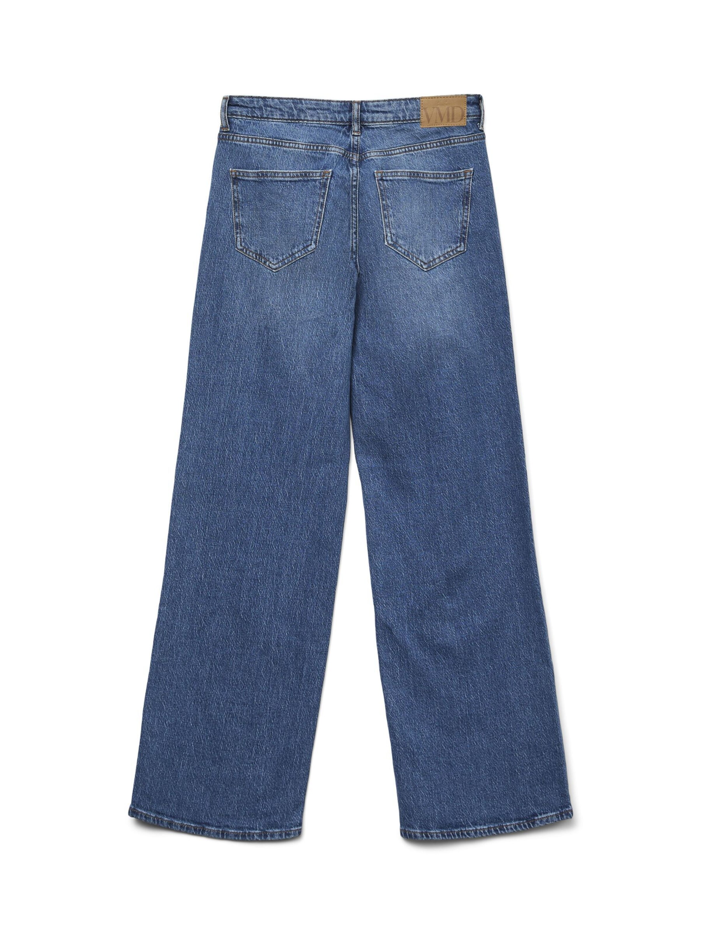 VERO MODA Regular Jeans 'VANESSA' in Blauw