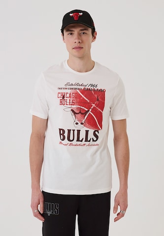 NEW ERA - Camiseta 'NBA CHIBUL' en blanco: frente