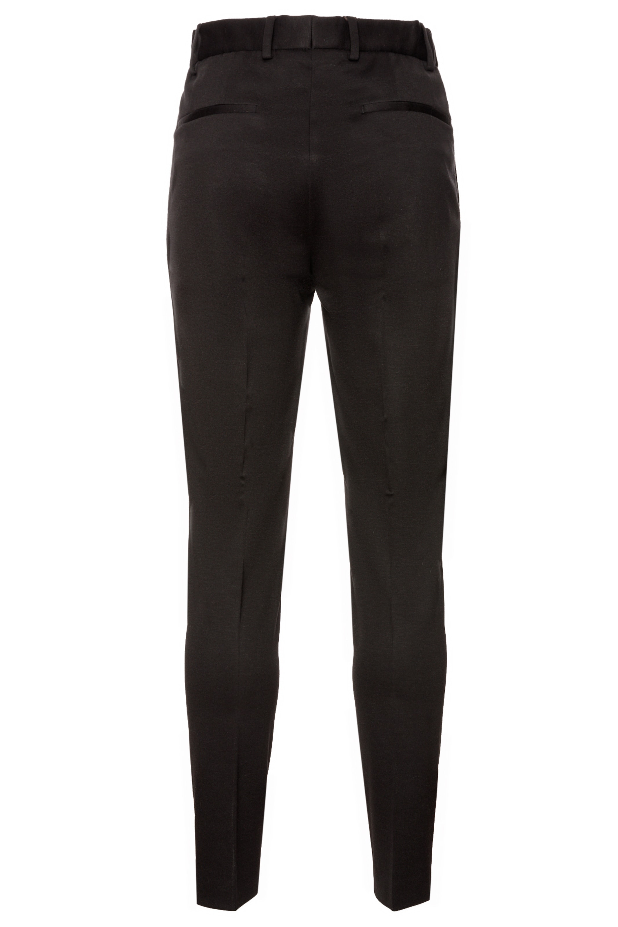 JOOP! Szabványos Élére vasalt nadrágok 'Bird' - fekete