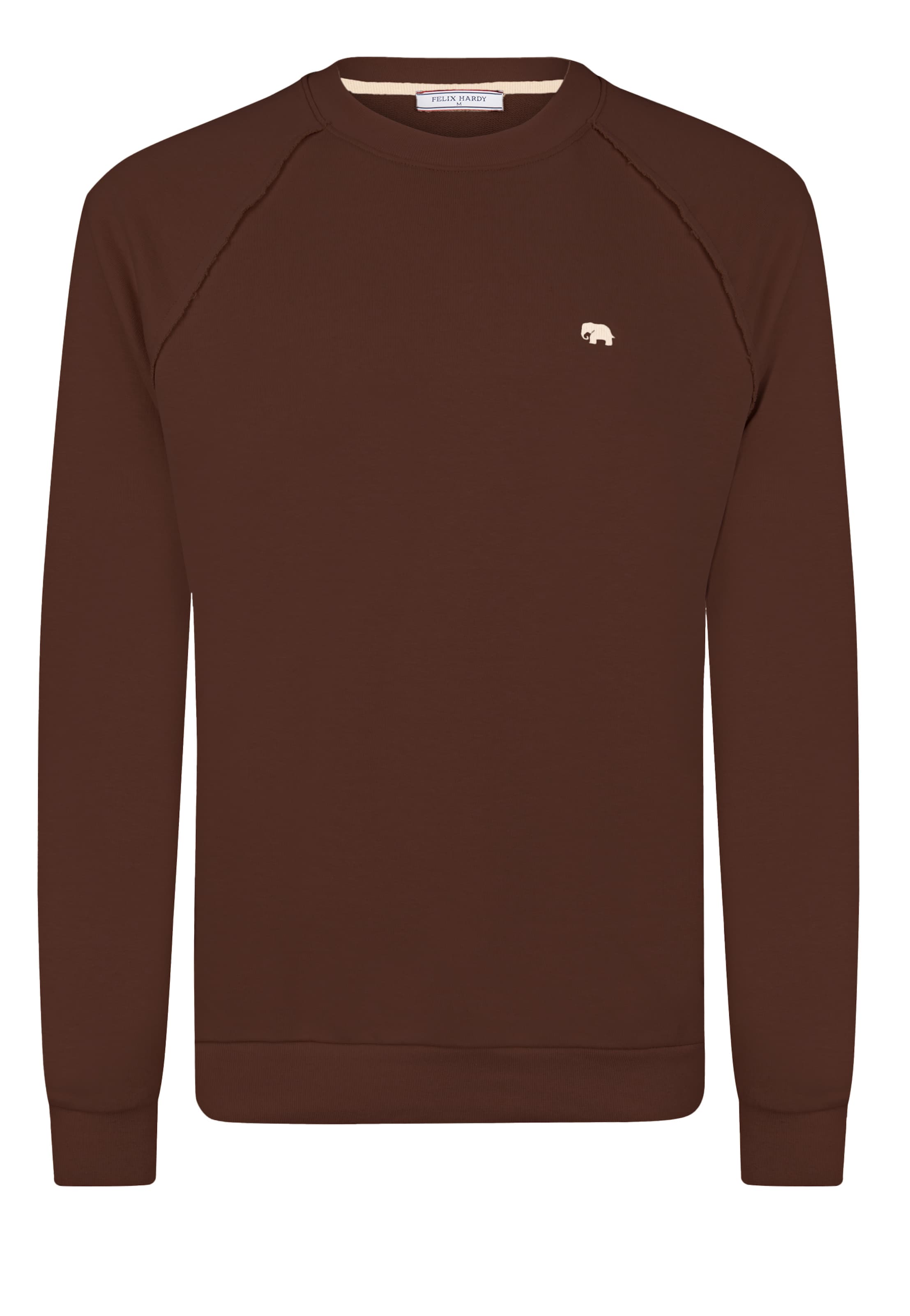 Felpa di Felix Hardy in marrone: frontale