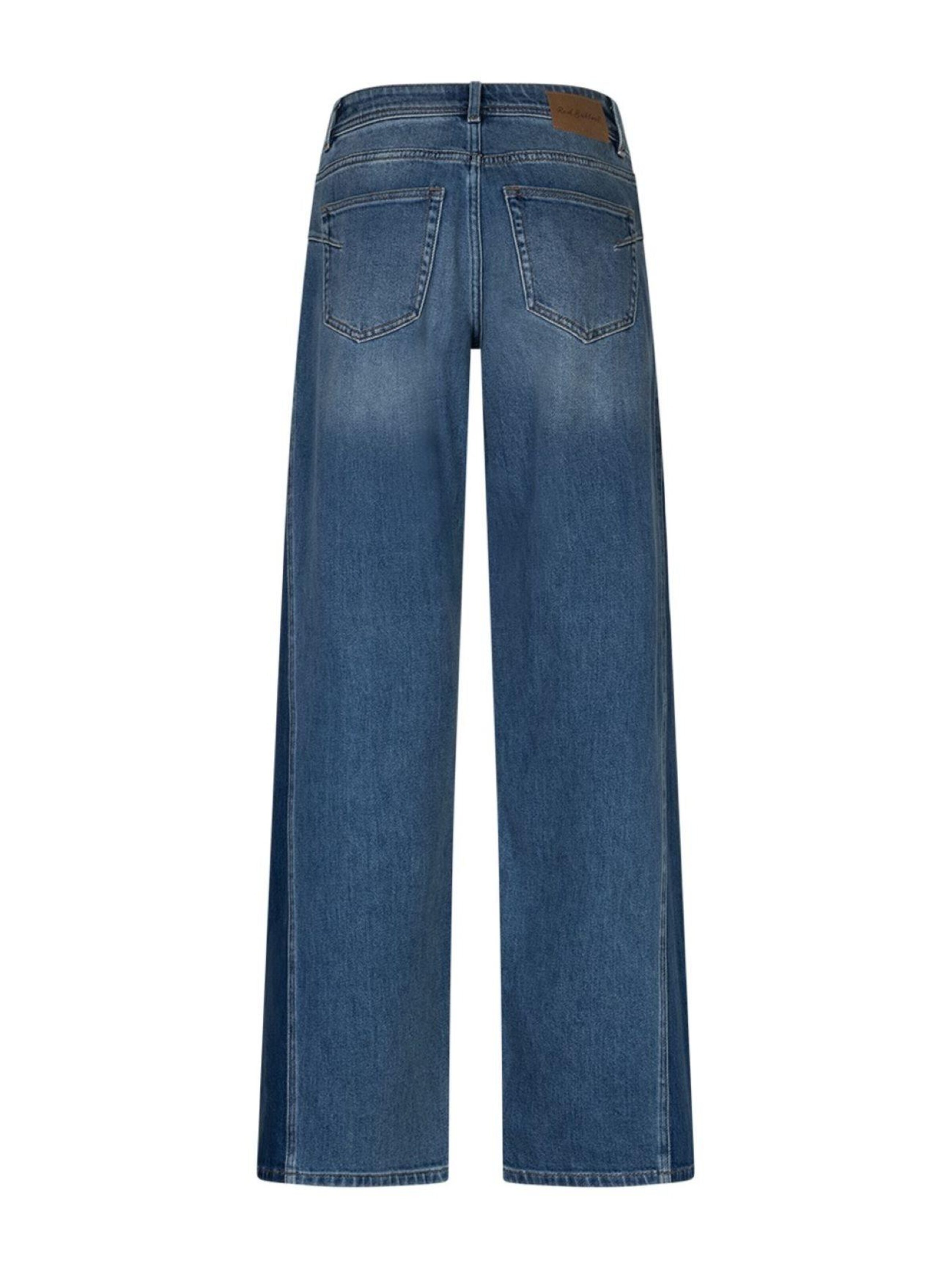 Red Button Regular Jeans 'Claudette' in Blauw