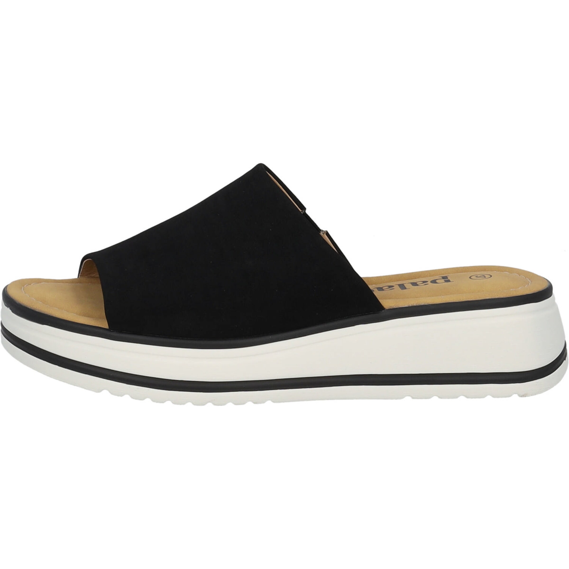 Palado Mules 'Rhat' in Black: front