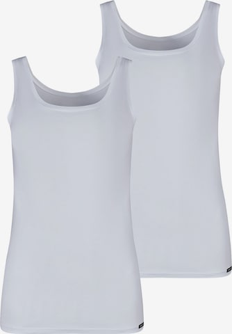 Haut ' Cotton Essentials ' Skiny en blanc : devant