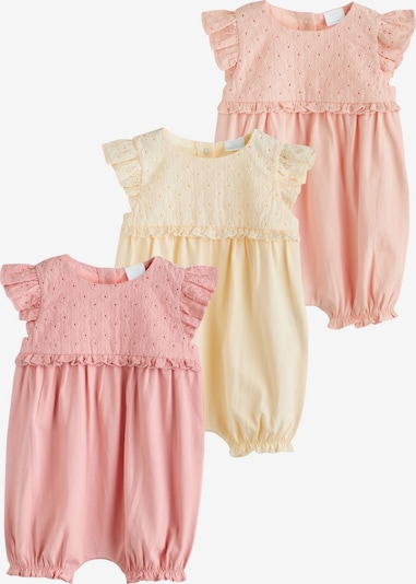 Šliaužtinukas / glaustinukė iš Next, spalva – pastelinė geltona / abrikosų spalva / rožių spalva, Prekių apžvalga