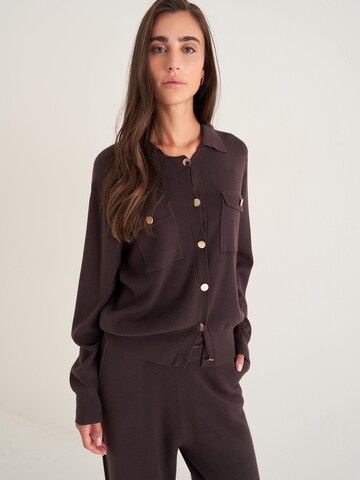 Giacchetta 'CAMILLA' di Camomilla Italia in marrone: frontale