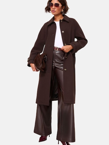 Manteau mi-saison Friends Like These en marron : devant