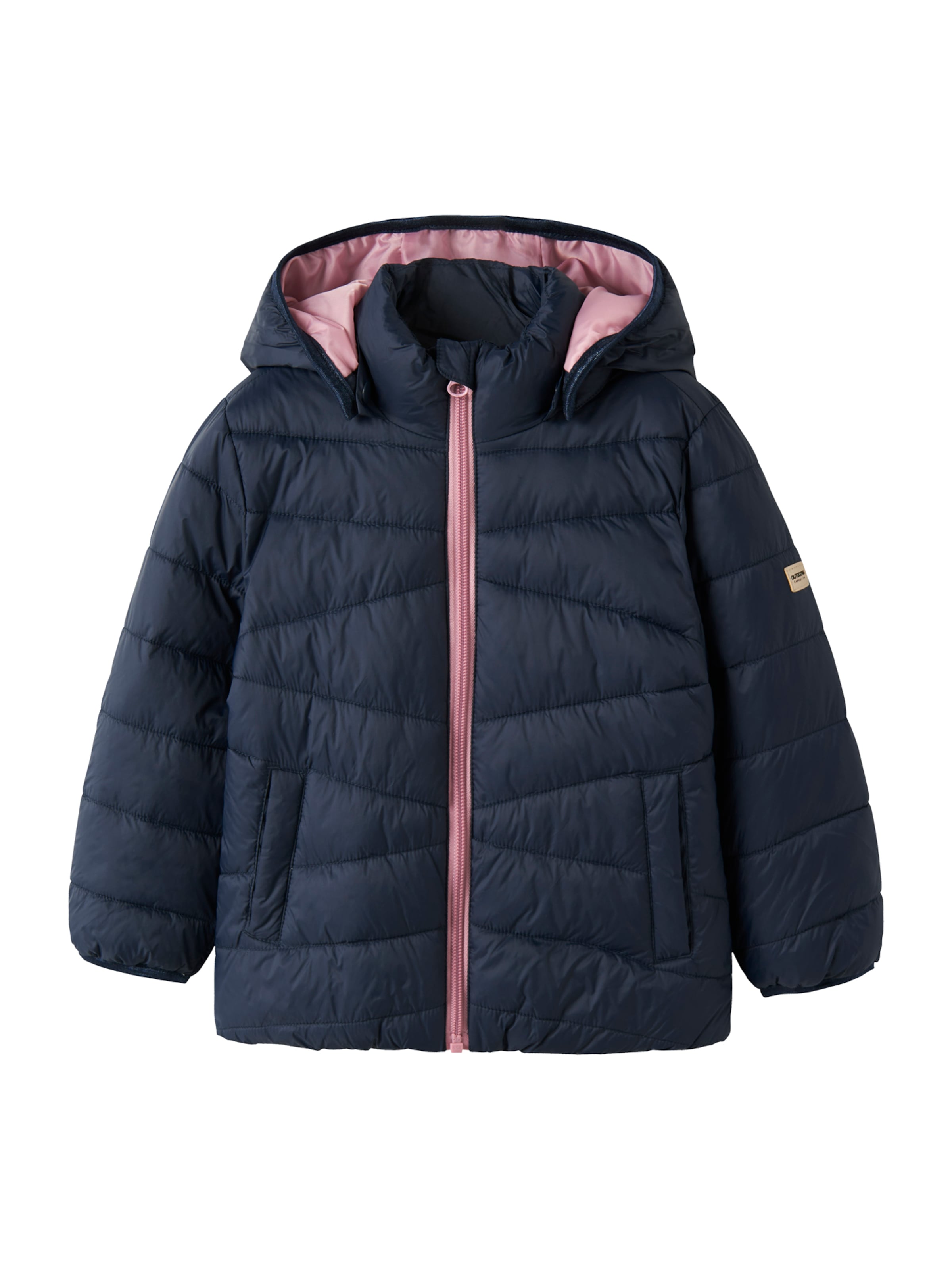 NAME IT Winter Jacket 'NMFMARBLE' in Blue: front