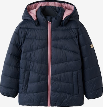 Veste d’hiver 'NMFMARBLE' NAME IT en bleu : devant