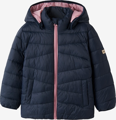 Žieminė striukė 'NMFMARBLE' iš NAME IT, spalva – tamsiai mėlyna / rožių spalva, Prekių apžvalga