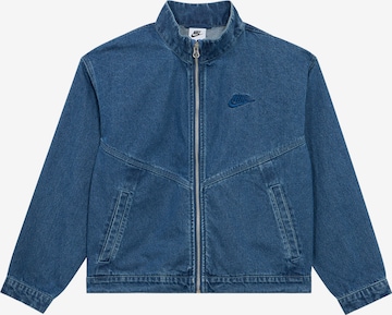 Nike Sportswear Välikausitakki värissä sininen: etupuoli