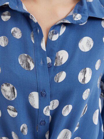 Chemisier Bigdart en bleu