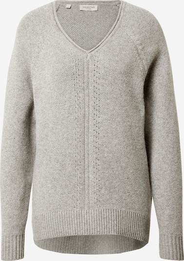 SELECTED FEMME Pullover 'Molly' in hellgrau, Produktansicht