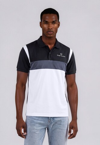 Sergio Tacchini Shirt 'Musa' in Zwart: voorkant