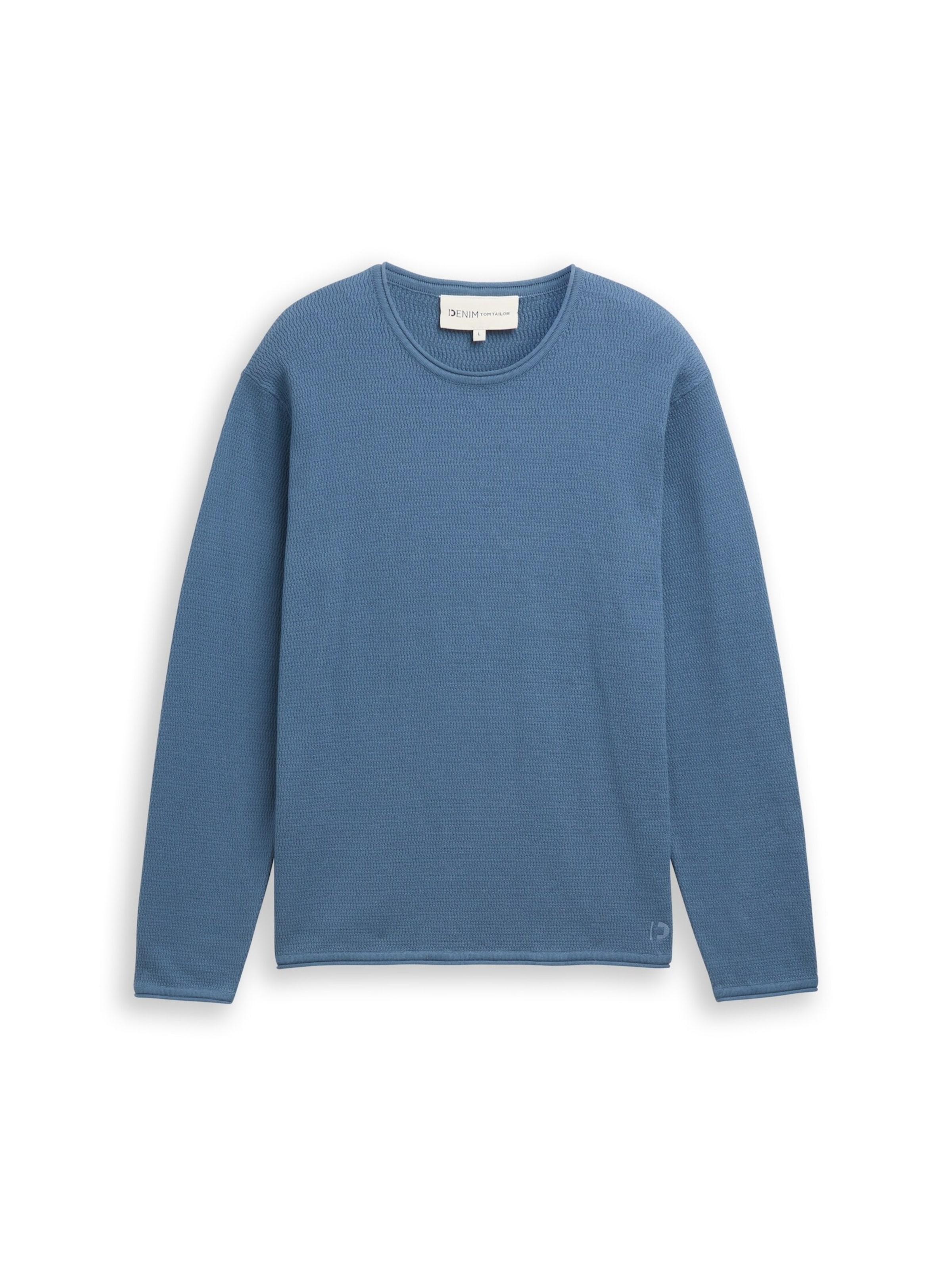 TOM TAILOR DENIM Pullover in Blau: Vorderseite