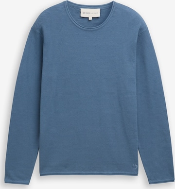 Pull-over TOM TAILOR DENIM en bleu : devant