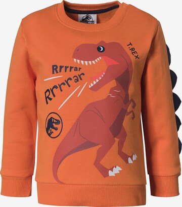 Jurassic World Sweatshirt in Orange: predná strana