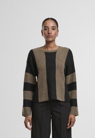 Noisy may Pullover 'NMAgatha' in Grau: Vorderseite