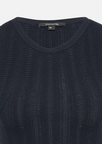 COMMA Top in Blau