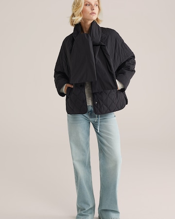 WE Fashion Преходно яке в черно