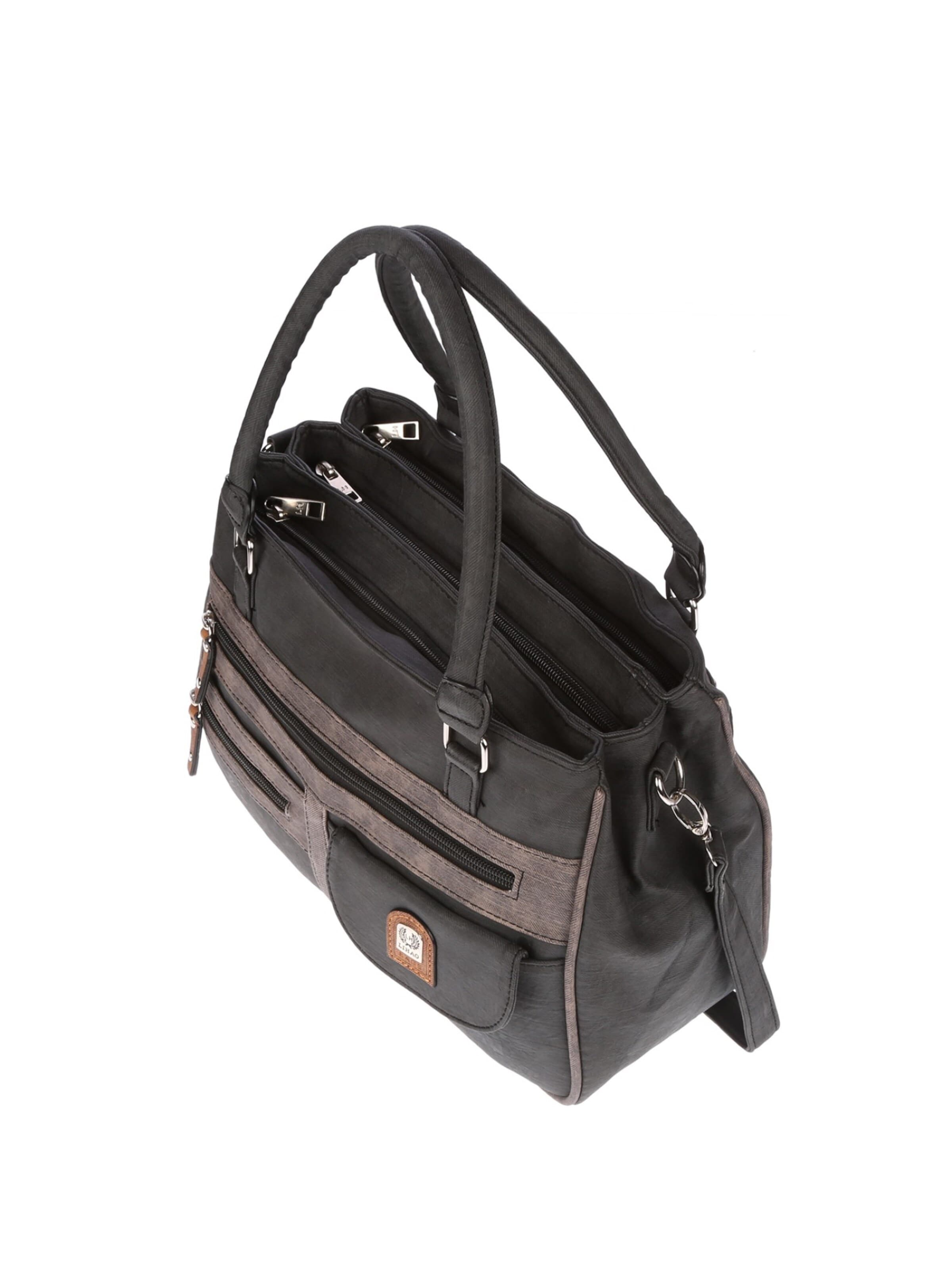 Christian Wippermann Handbag 'Große Damen Tasche Umhängetasche Schultertasche' in Brown