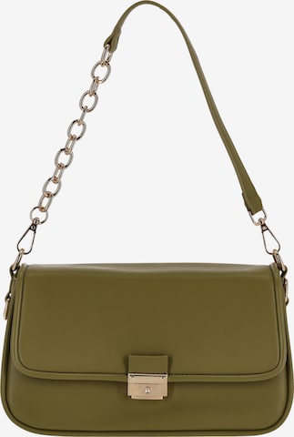 usha BLACK LABEL Schoudertas in Groen: voorkant