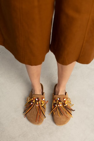 Mule SACHA en marron